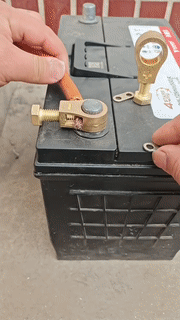 Copper Car Battery Connectors