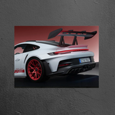 Premium Acrylic Glass LED Neon Art- Porsche GT3 RS