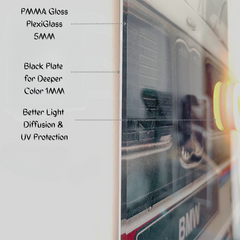 Premium Acrylic Glass LED Neon Art - BMW M4