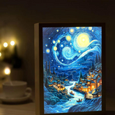 Van Gogh Inspired LED Light Paintings