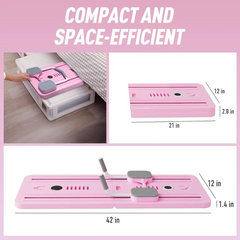 Portable Pilates Reformer Board