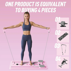 Portable Pilates Reformer Board
