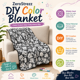 ZeroStrezz™ DIY coloring Blanket