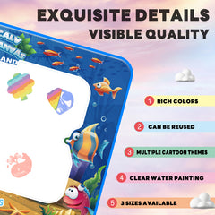 Magic Water Doodle Mat for Kids