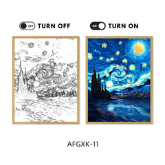 Van Gogh Inspired LED Light Paintings