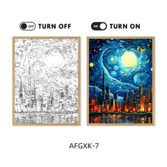 Van Gogh Inspired LED Light Paintings