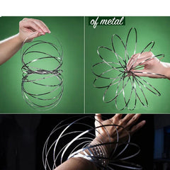 Mesmerizing Kinetic Flow Fidget Ring