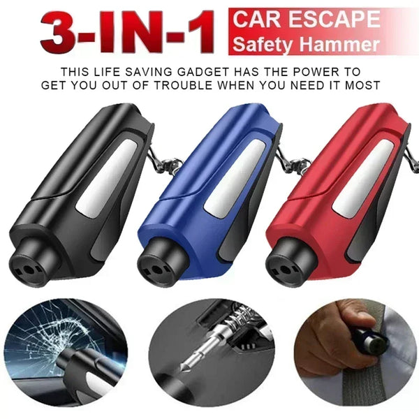 Emergency Car Window Breaker & Seatbelt Cutter