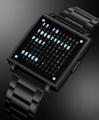 Men's Square Quartz Luxury Watch