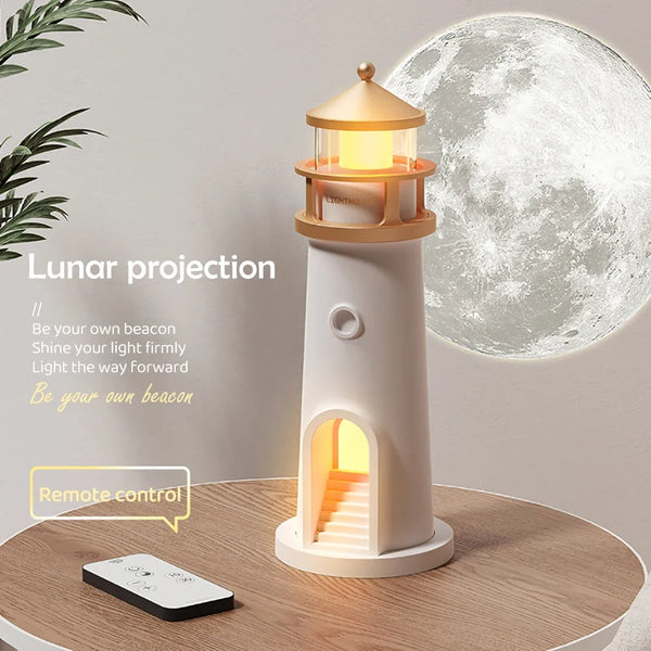 Moonlight Melody Lighthouse Lamp