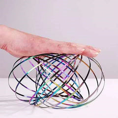 Mesmerizing Kinetic Flow Fidget Ring