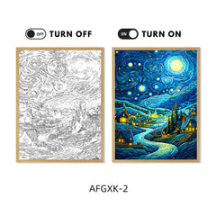 Van Gogh Inspired LED Light Paintings