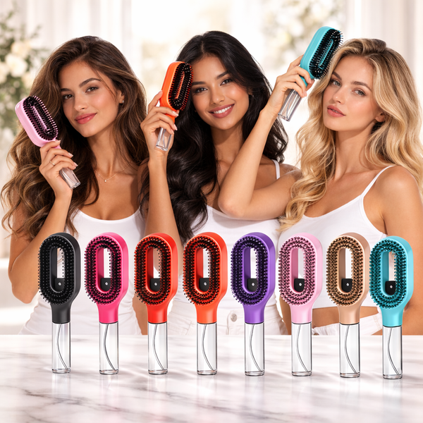 MistComb Detangling Comb With Mist Spray