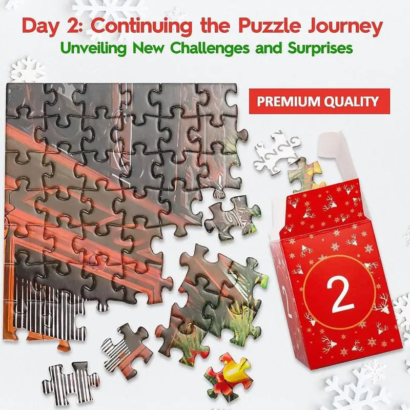 Advent Puzzle Calendar 2024: Magical Countdown