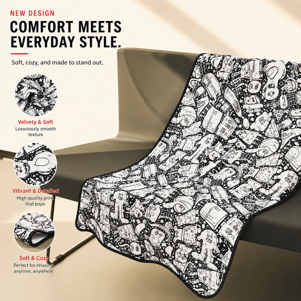 ZeroStrezz™ DIY coloring Blanket