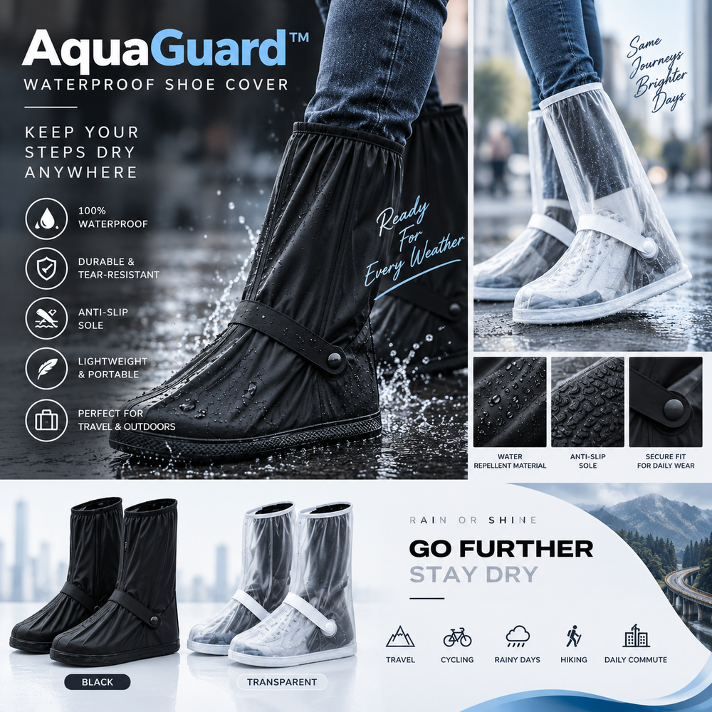 AquaGuard™ Waterproof Shoe Cover