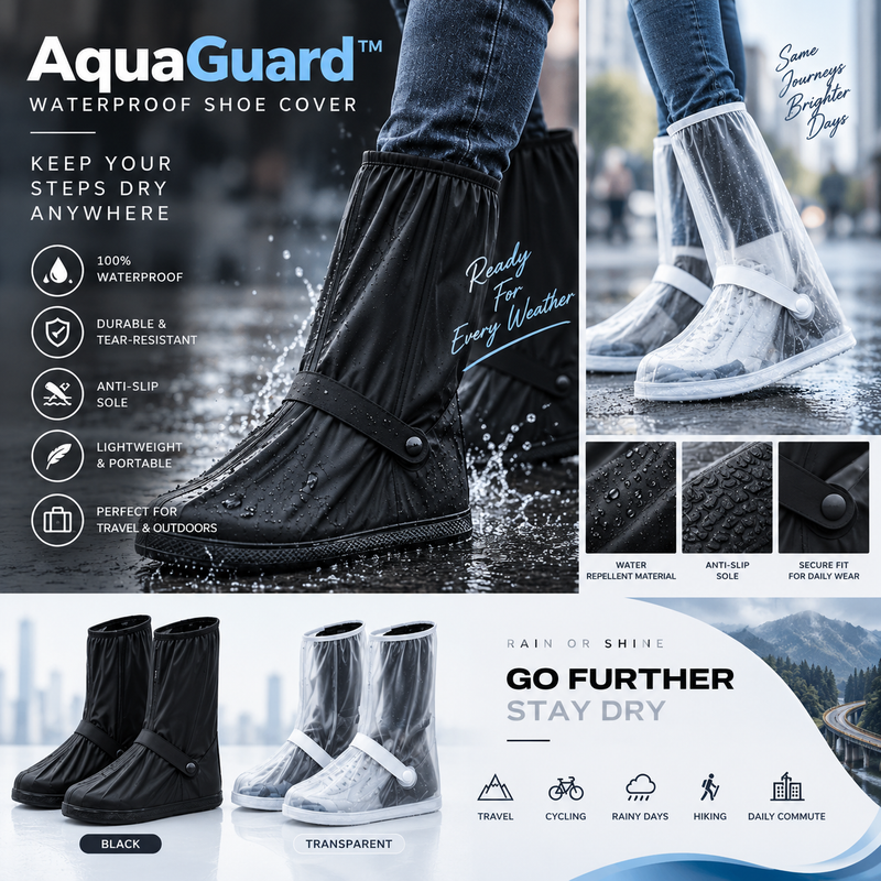 AquaGuard™ Waterproof Shoe Cover