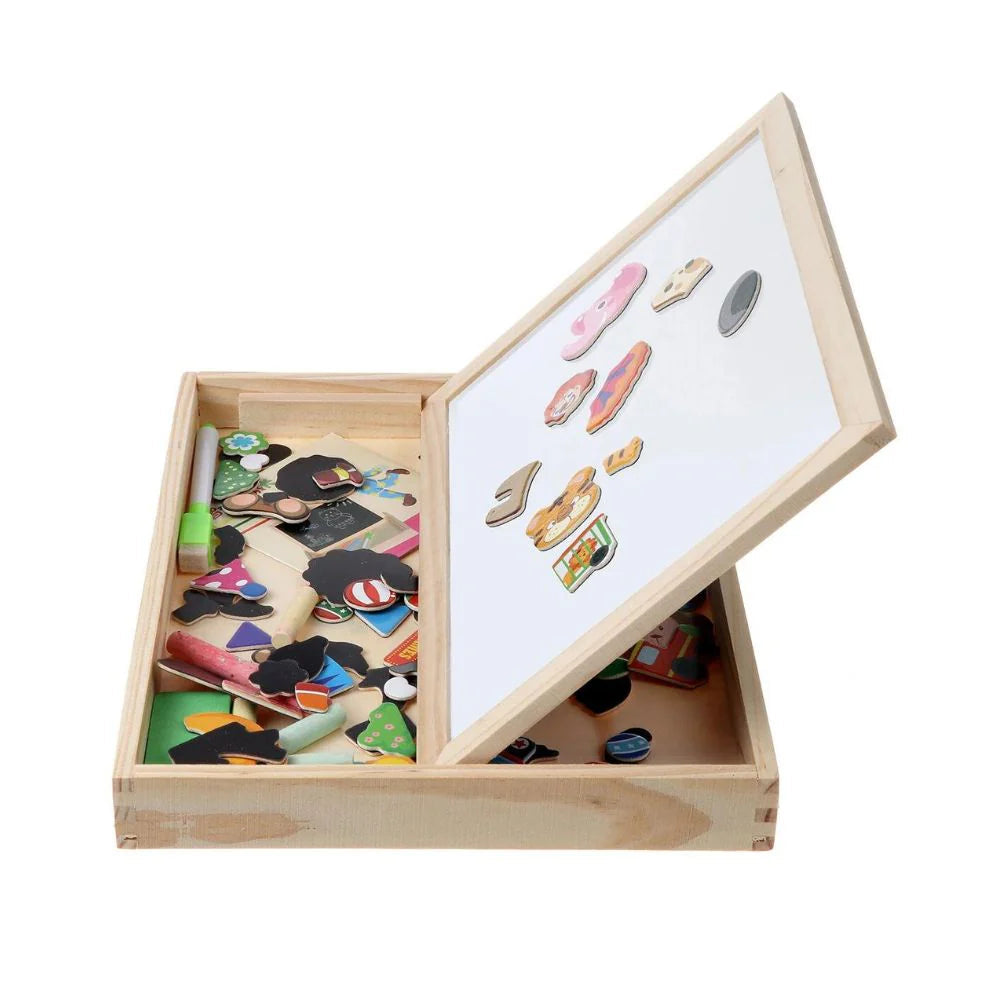 Montessori Magic Board & Puzzle Set