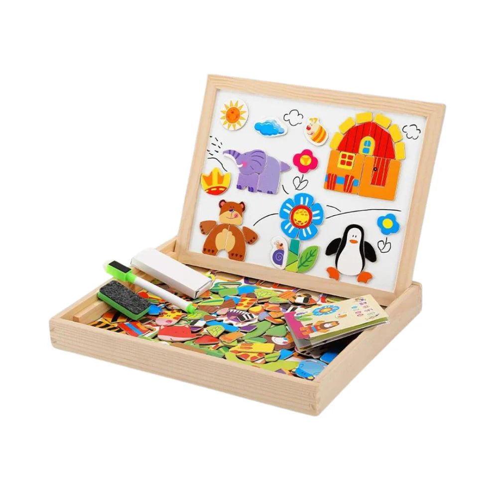 Montessori Magic Board & Puzzle Set