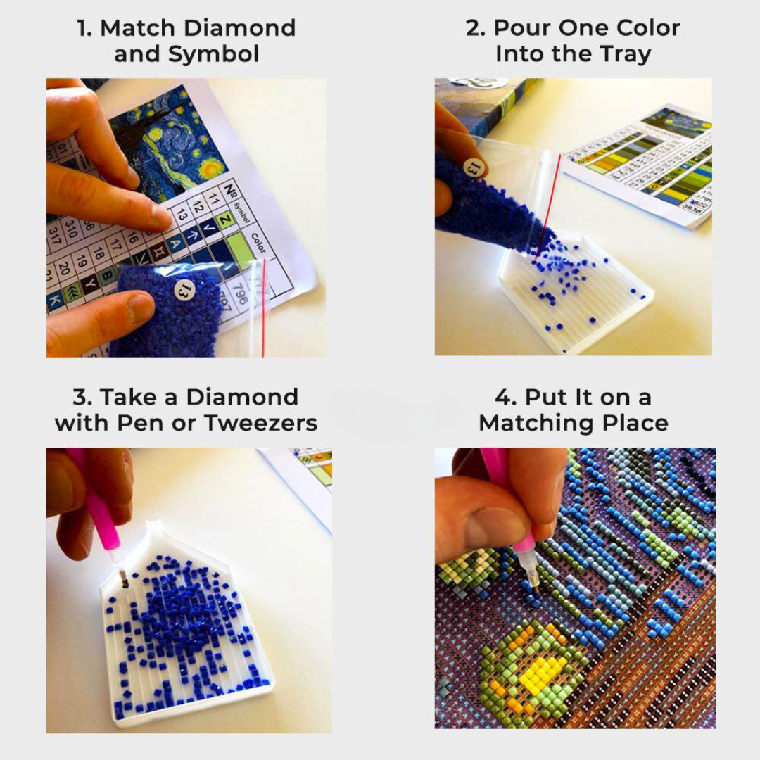 Sparkling Customized DIY Diamond Art Kit