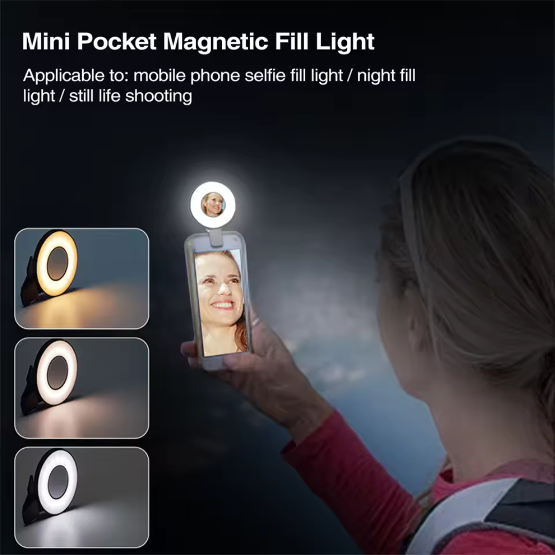 Pocket Glow Magnetic Selfie Light