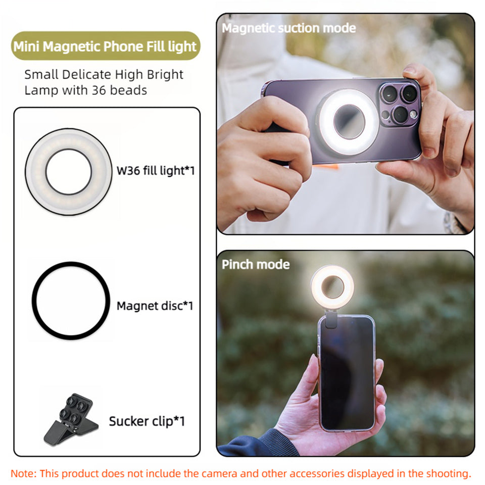 Pocket Glow Magnetic Selfie Light