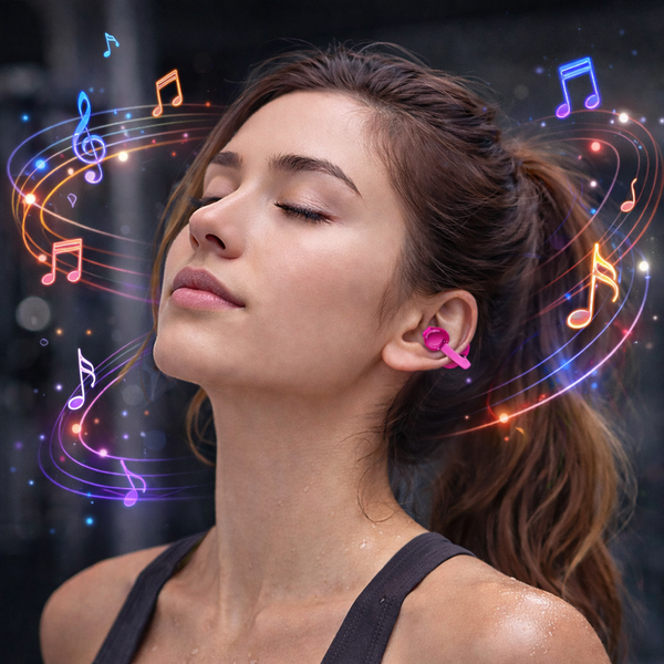 ChicClip Wireless Headphones with Mini Handbag