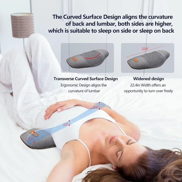 Cozy Comfort Back Pillow with Massager