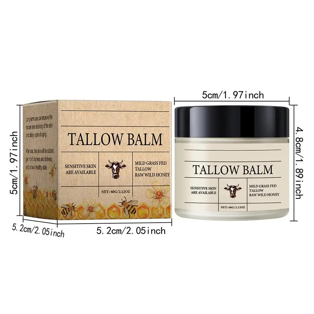 Organic Whipped Tallow Honey Balm