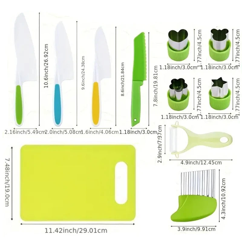 KidSafe Cooking Knife Set