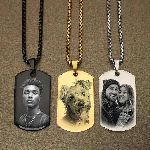 Cherished Memory Photo Pendant