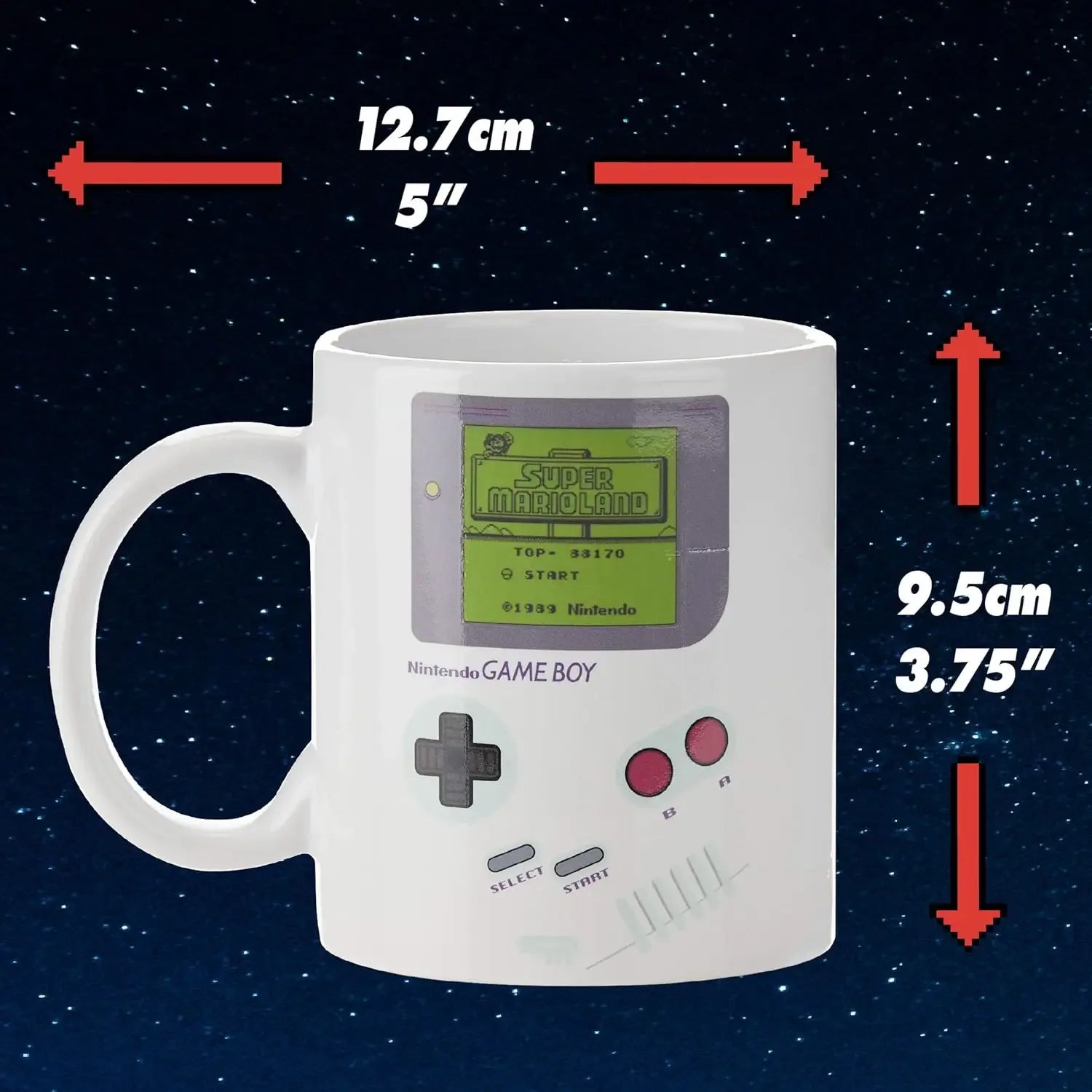 Gameboy Heat Changing Mug