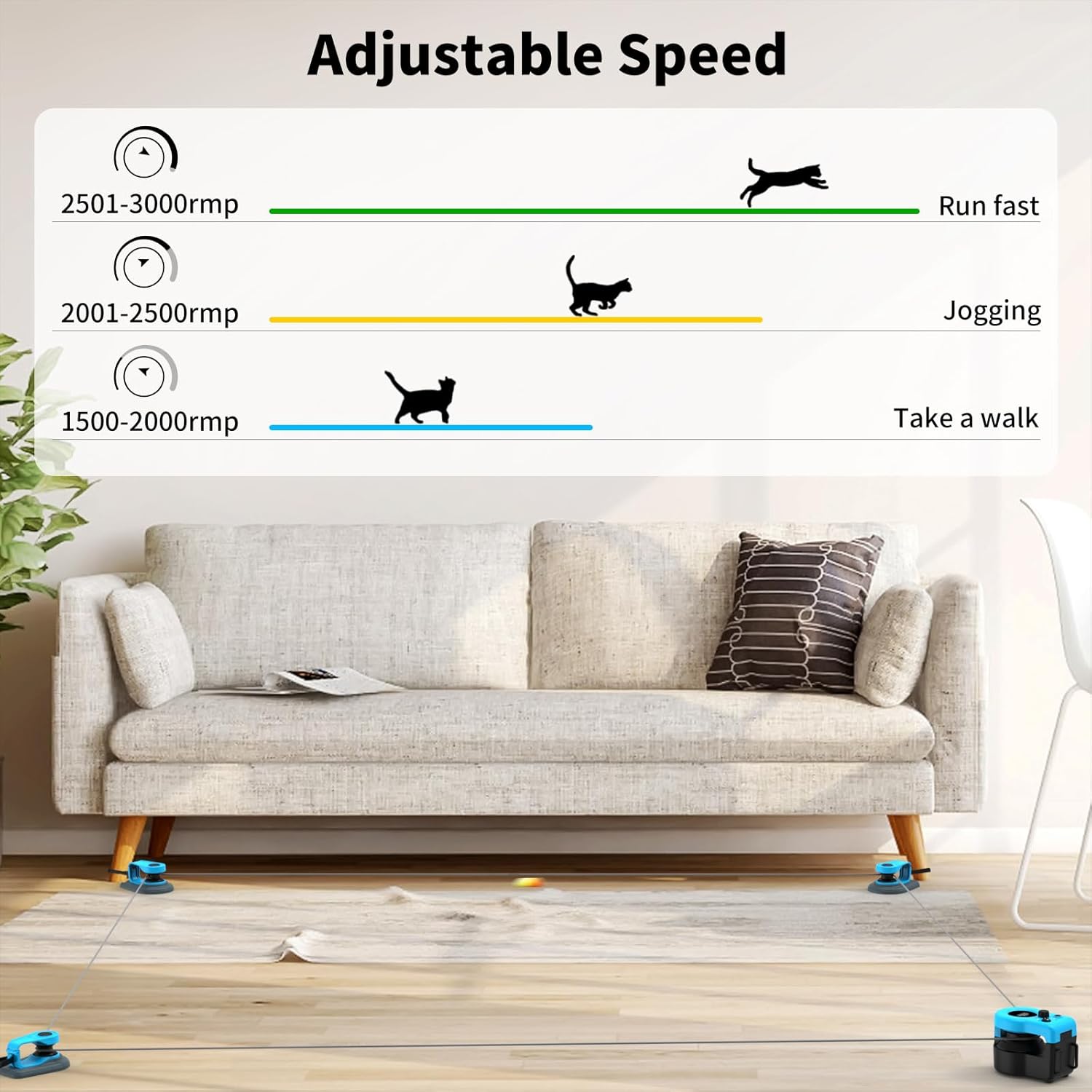 Interactive Cat Play Treadmill