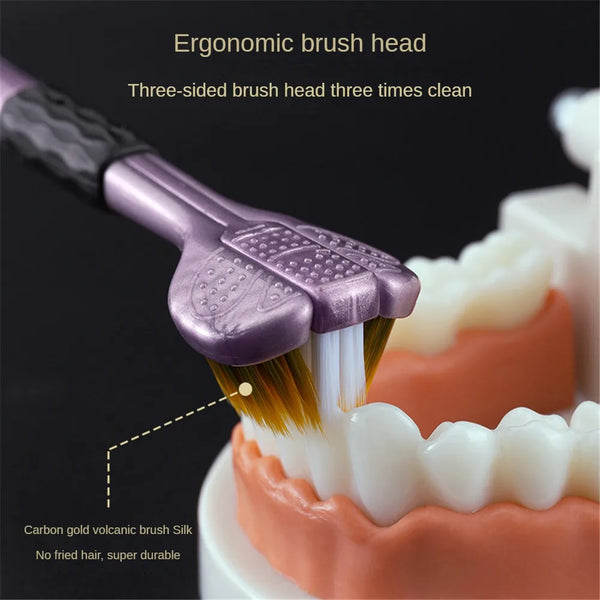 EliteClean 3-Sided Premium Toothbrush