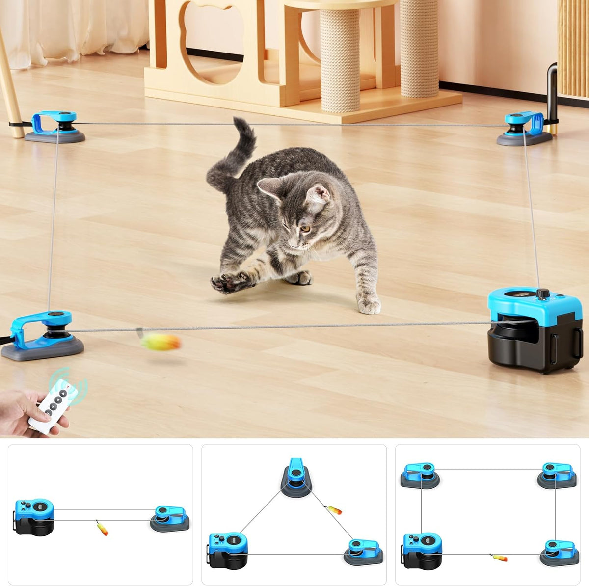 Interactive Cat Play Treadmill