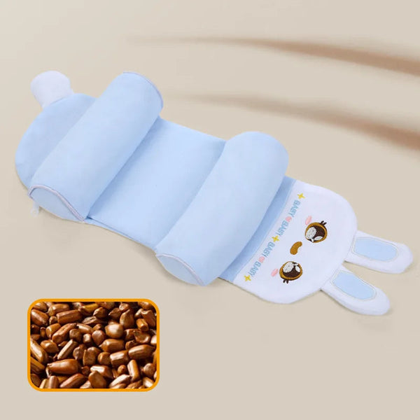 Ergonomic Baby Head-Shaping Pillow- Breathable & Anti-Flat Head Support