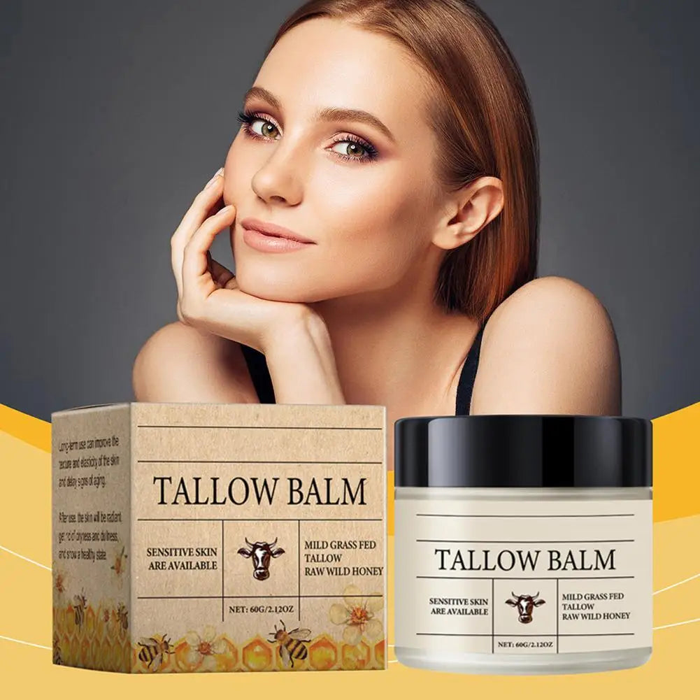 Organic Whipped Tallow Honey Balm