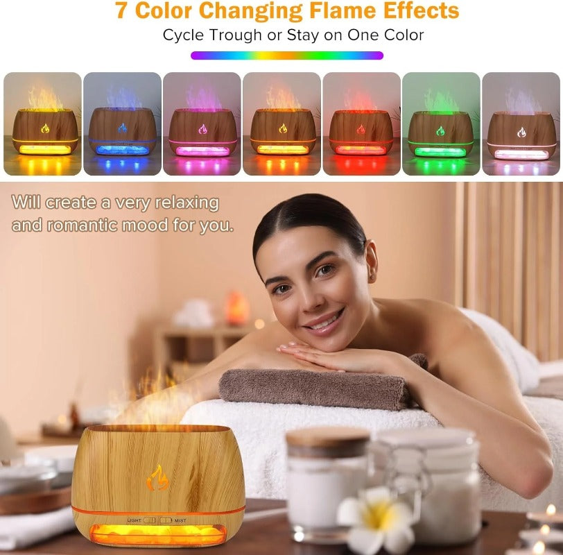 Zen Glow Aromatherapy Diffuser Lamp