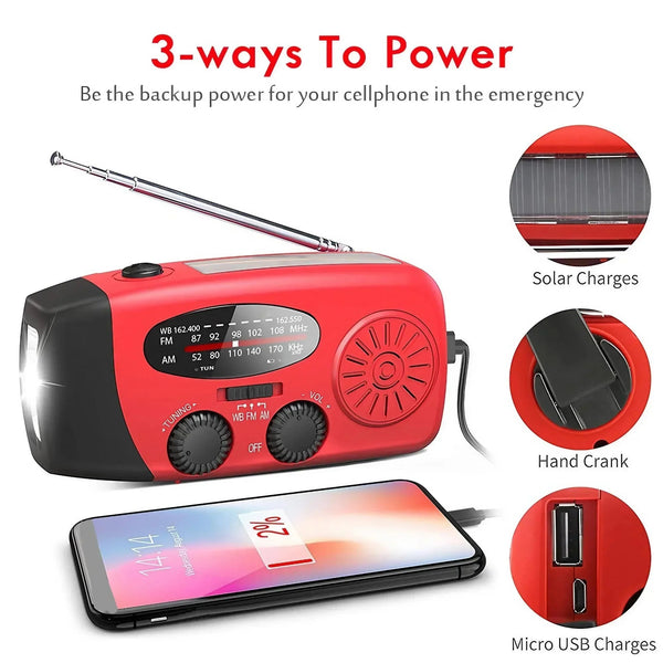 Essential Solar Radio Charger