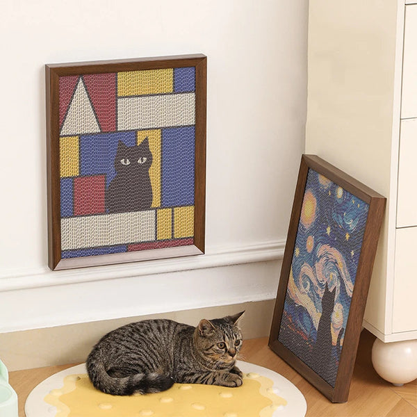 Artsy™ Wall-mounted Cat Scratch Board