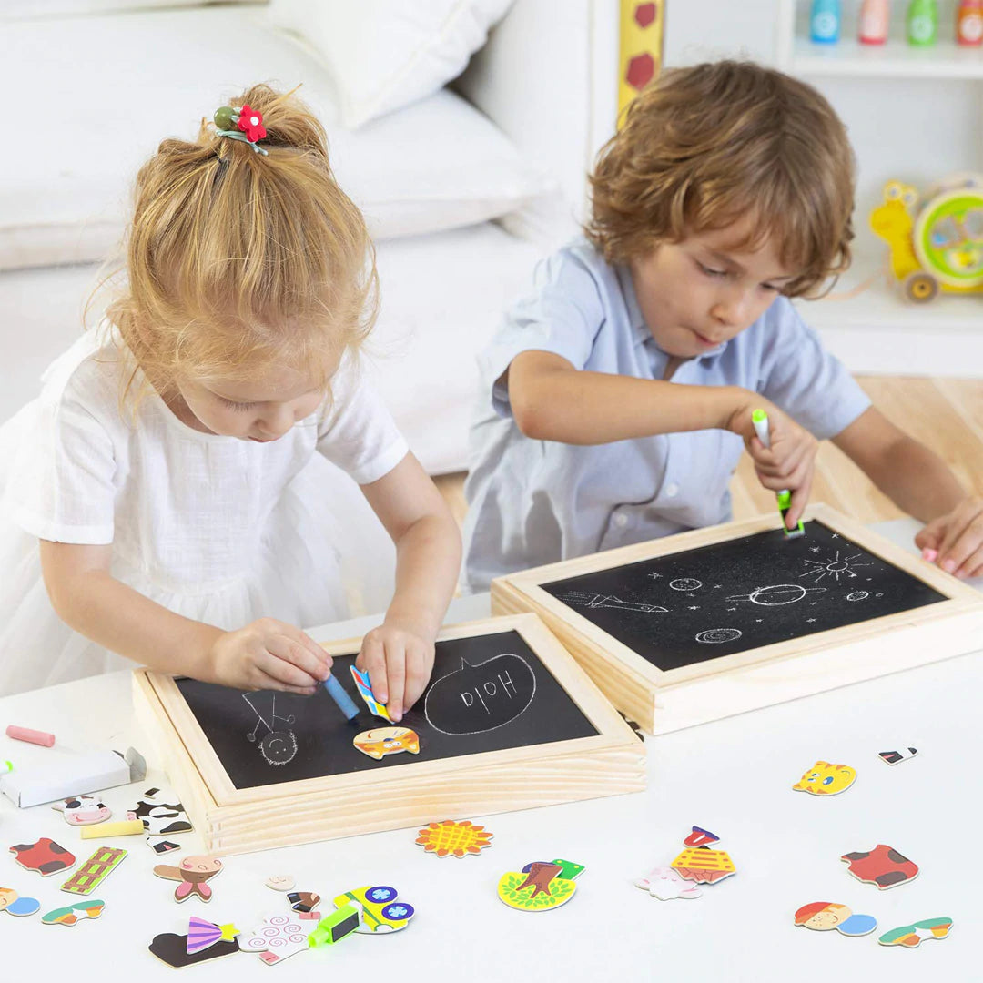 Montessori Magic Board & Puzzle Set