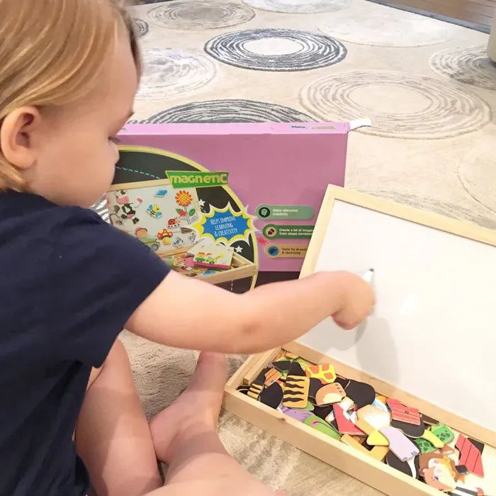 Montessori Magic Board & Puzzle Set